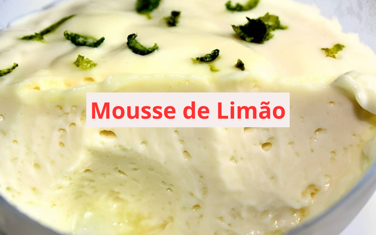 mousse de limão