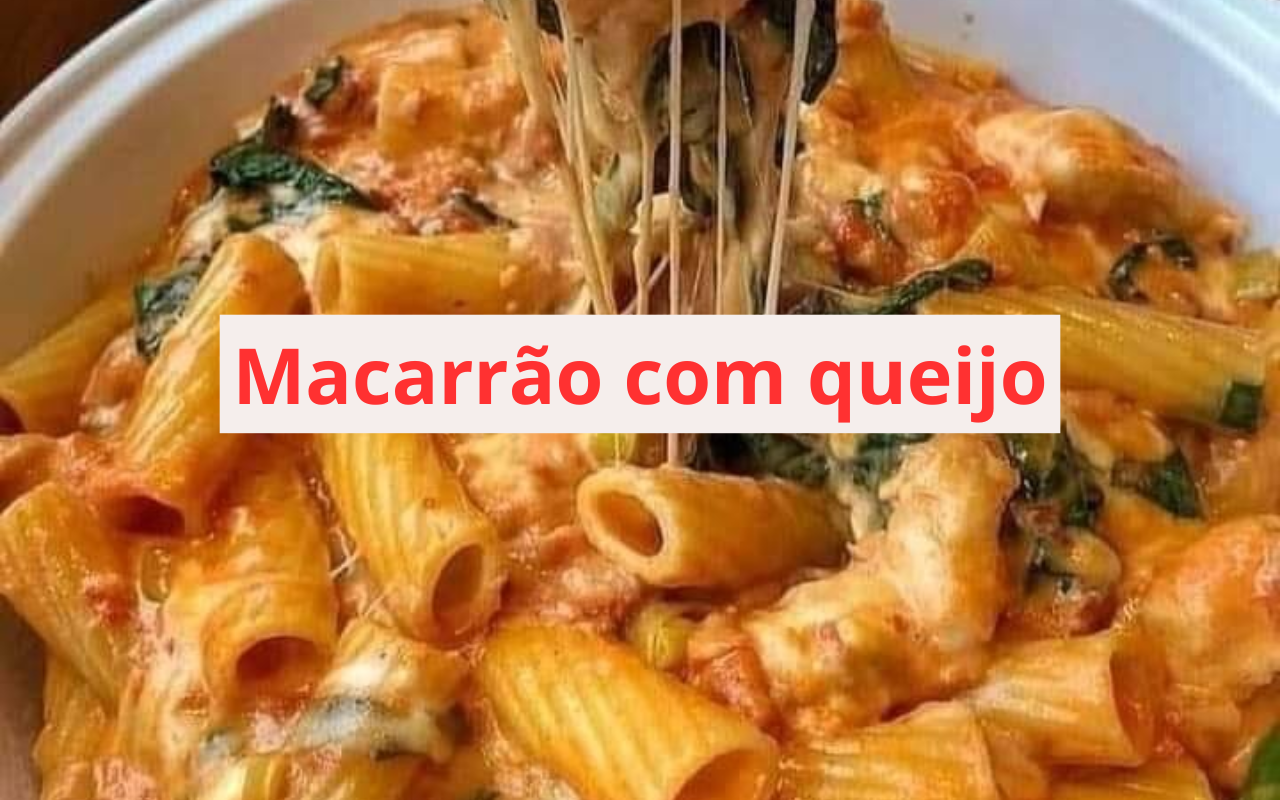 Mcarrão com queijo