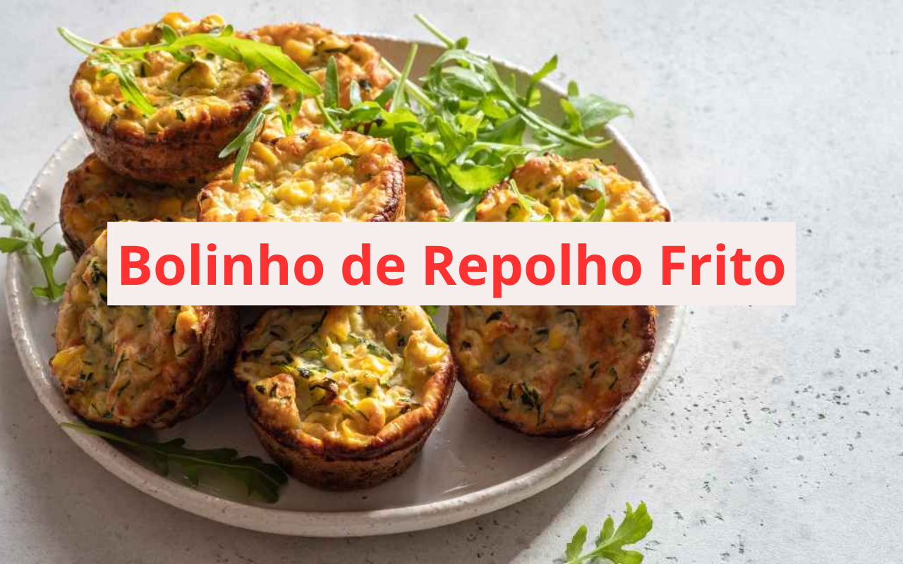 Bolinho de Repolho Frito