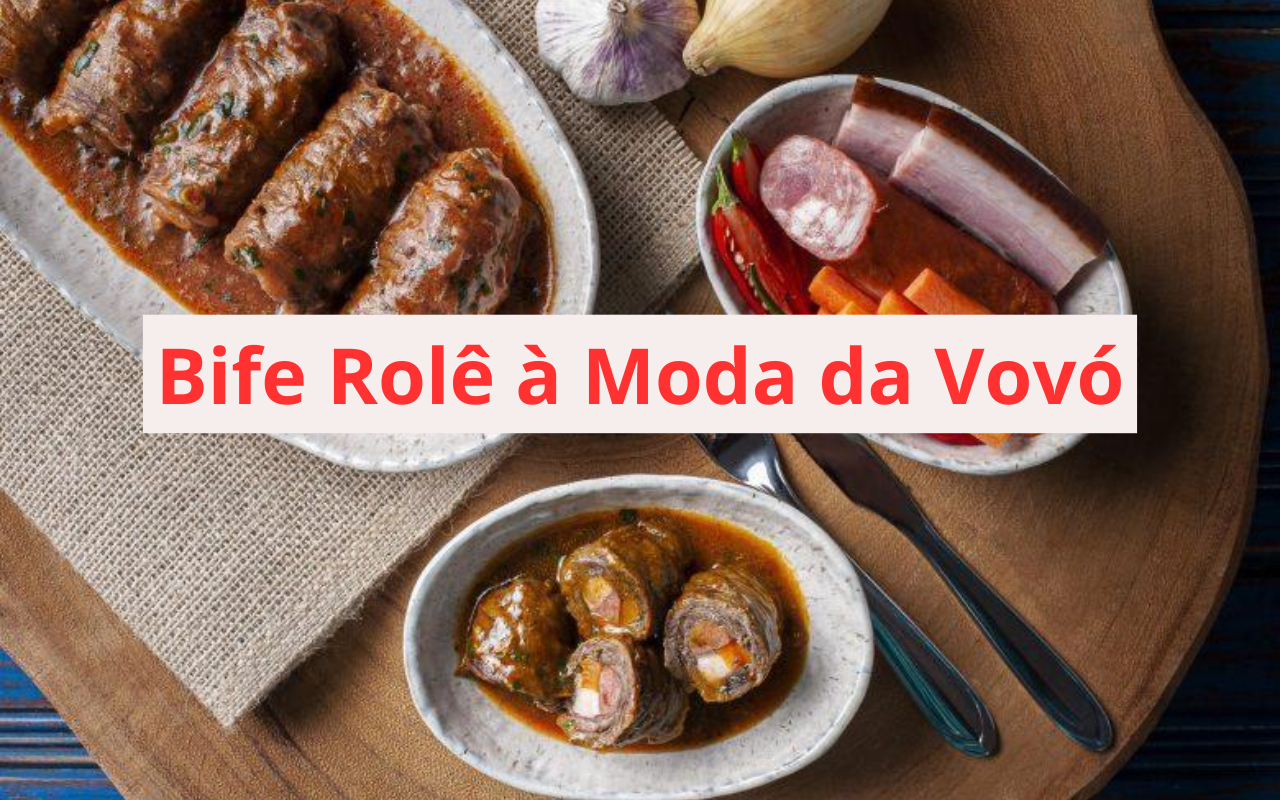 Bife Rolê à Moda da Vovó