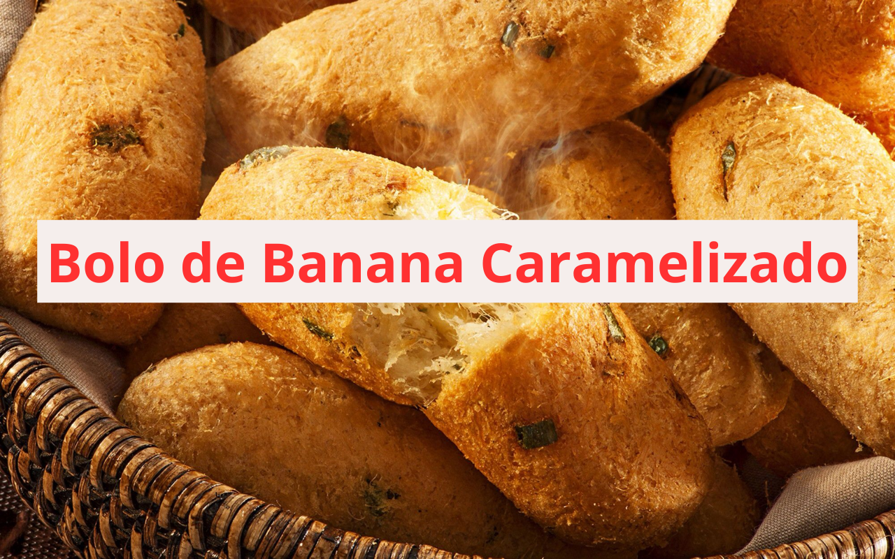 Bolo de Banana Caramelizado